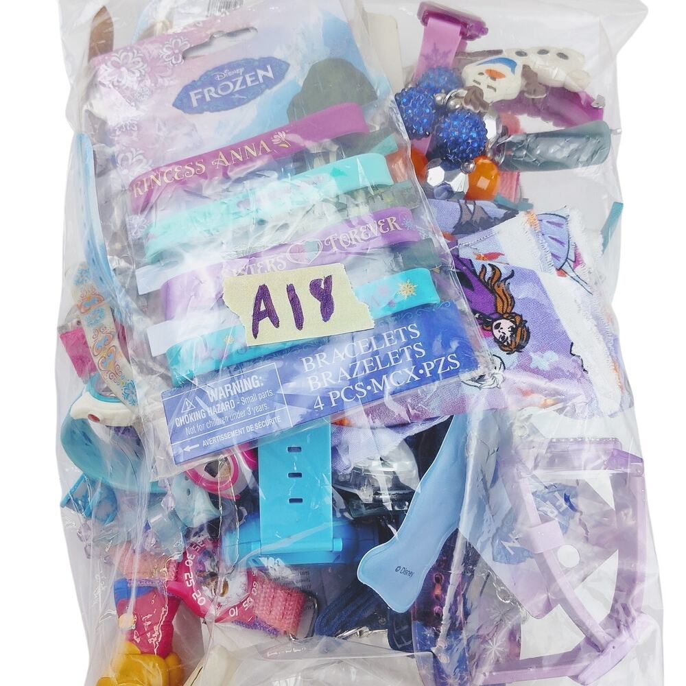 Disney Frozen Mystery Kids Jewelry Bundle – 2 Pounds A18 AS-IS Lot